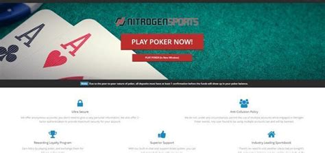 nitro sportsbook|nitrogen sports poker.